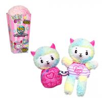 Moose 75492 Pikmi Pops Набор-сюрприз с 1 героем "Пижама Лама и Друзья", попкорн розовый