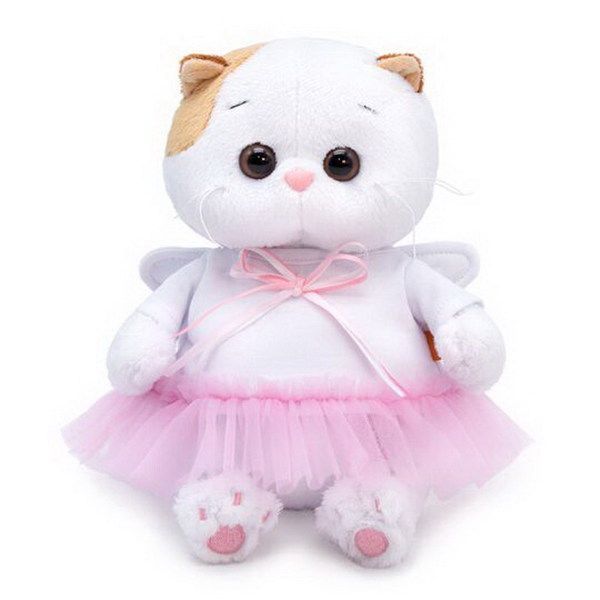 BUDI BASA LB-032 Мягкая игрушка Кошечка Ли-Ли BABY в платье "Ангел", 20 см