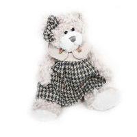 Maxitoys Luxury TS-А5534-25G Мягкая игрушка Мишка Белла в платье, 20 см