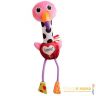 TOMY Lamaze T27611 Томи Ламаз Развивающая игрушка Веселый розовый фламинго