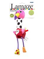 TOMY Lamaze 27611 Томи Ламаз Развивающая игрушка Веселый розовый фламинго