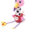 TOMY Lamaze T27611 Томи Ламаз Развивающая игрушка Веселый розовый фламинго