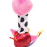 TOMY Lamaze T27611 Томи Ламаз Развивающая игрушка Веселый розовый фламинго
