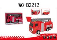 ABtoys (АБтойс) 89003A-5 Пожарная машина, инерционная, звуковые и световые эффекты