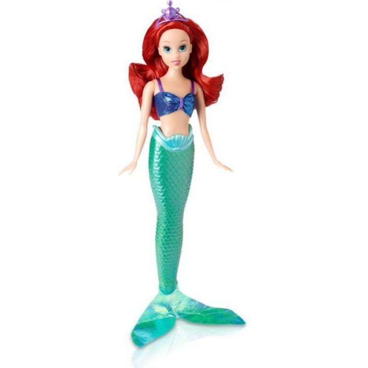 Mattel CHF87 Кукла принцесса Диснея Русалочка Ариэль (серия 2015 год), 28 см