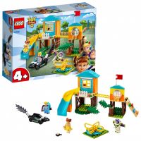 Lego Toy Story 10768 Конструктор Лего История игрушек 4 "Приключения Базза и Бо Пип на детской площадке", 139 деталей