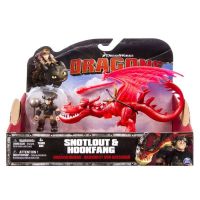 Dragons 66594 Дрэгонс Укротители драконов Snotlout and Hookfang (Сморкала и Кривоклык)