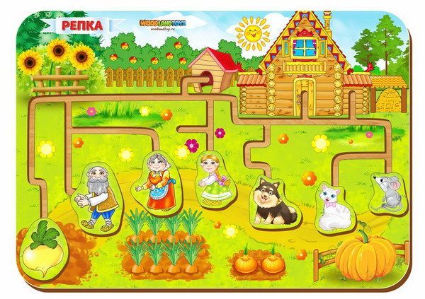 Сибирский сувенир 114107 Логический лабиринт Сказка ''Репка''