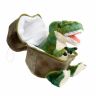 ABtoys 660276.002 Мягкая игрушка Dino World Динозавр в яйце, зеленый, 22 см