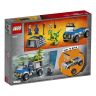Lego Juniors 10757 Конструктор Лего Джуниорс Грузовик спасателей для перевозки раптора, 85 деталей
