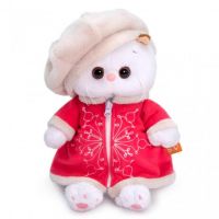 BUDI BASA LB-040 Мягкая игрушка BUDI BASA Кошка Ли-Ли BABY в костюме со снежинкой 20см