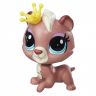 Hasbro B8504 Зверюшка LPS Бурый мишка Orinda Umber (#195)