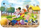 Пазл Castorland 30 деталей Репка, средний размер элементов 4,6?5,3 см