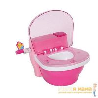 Zapf Creation Baby born 819-890 Бэби Борн Унитаз интерактивный, розовый