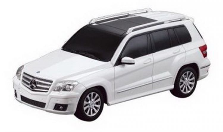RASTAR 32100W Машинка на радиоуправлении RASTAR Mercedes GLK, цвет белый 40MHZ, 1:24