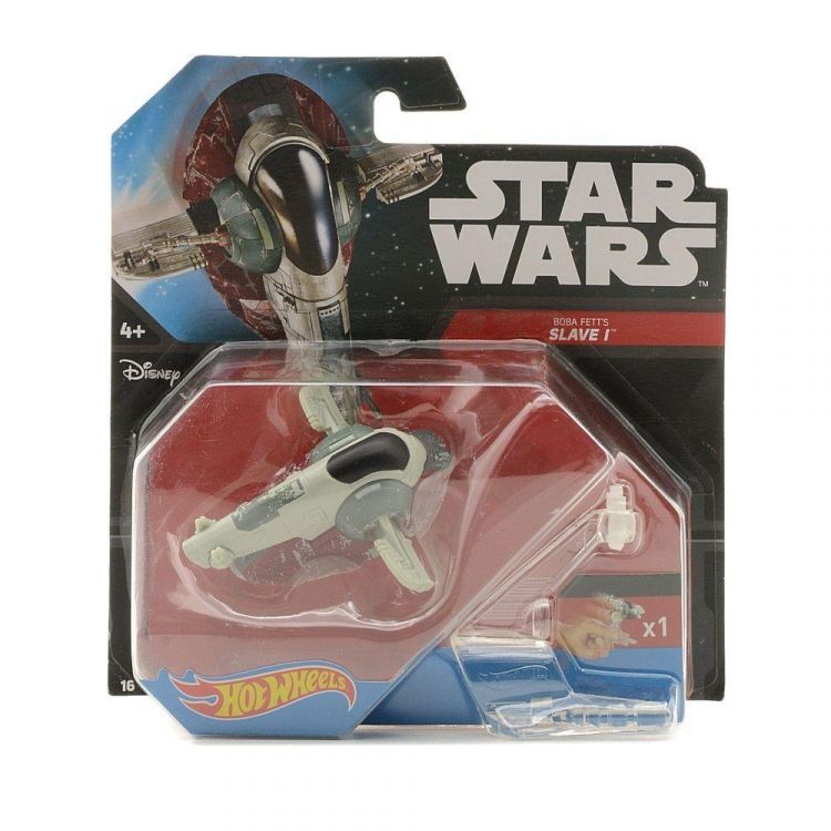 Mattel DRX06 Hot Wheels Star Wars Звездный корабль «Slave I»