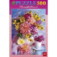 Hatber 500ПЗ2-02480 Пазл Романтический букет, 500 элементов, 34х46 см