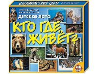 Десятое королевство 00082ДК Лото детское большое Кто где живет?