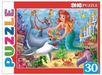 Рыжий кот ПА-4492 Artpuzzle. Пазлы 30 элементов. РУСАЛОЧКА И ДЕЛЬФИН