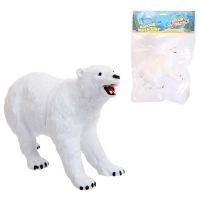 ABtoys (АБтойс) PT-01711 Фигурка Abtoys Юный натуралист Дикие животные и птицы Медведь белый, термопластичная резина
