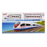 Играем вместе B1198284-R Железная дорога "Играем вместе" РЖД "САПСАН" со светом, 260 см