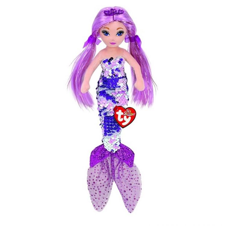 TY 02301 Flippables Мягкая кукла Русалка Lorelei, 45 см
