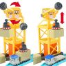 Robocar POLI 83083 Порт (металлическая фигурка Терри 12 см в комплекте) с разводным мостом