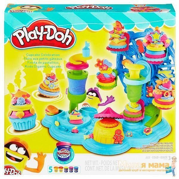 Play-Doh B1855 Игровой набор "Карусель сладостей"