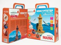 Конструктор "МАЯК" из настоящих кирпичиков (230 деталей)
