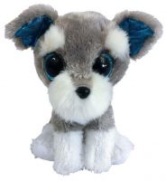 AB toys M0022 Мягкая игрушка Собачка серая, 15 см