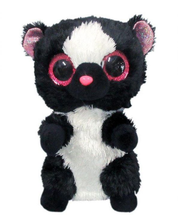 ABtoys M0050 Мягкая игрушка Скунс черный,15 см