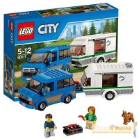 Lego City 60117 Лего Город Фургон и дом на колёсах