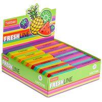 Hatber 60BL-14254 Ластик Hatber Fresh line Ассорти из термопластичной резины 36шт в дисплее