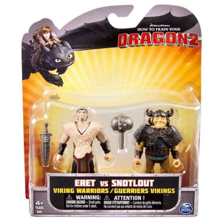 Dragon2 66576 Дрэгонс Фигурки героев Eret vs. Snotlout