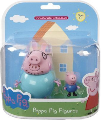 Peppa Pig 20837 Фигурки "Семья Пеппы", Папа и Джордж