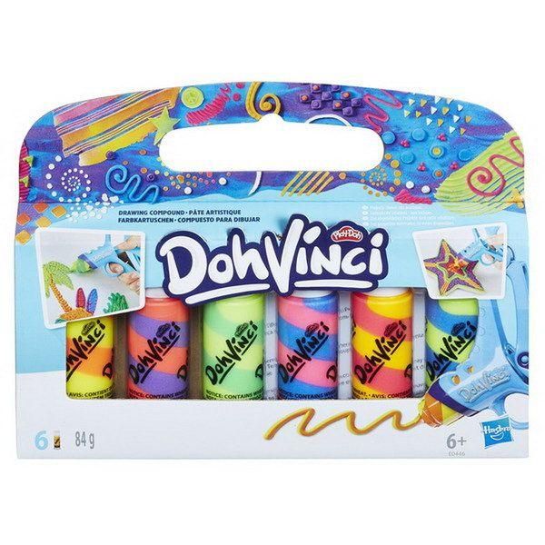 HASBRO E0340EU4 DOHVINCI. Катриджи  для творчества 6 шт.