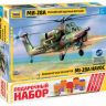 Звезда 7246П Российский ударный вертолёт Ми-28А 1:72