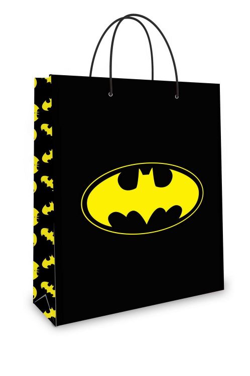 ND Play 280579 Пакет подарочный ND Play Batman черный, малый 180*223*100 мм ND Play 280579 Пакет подарочный ND Play Batman черный, малый 180*223*100 мм