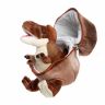 ABtoys 660276.003 Мягкая игрушка Dino World Динозавр в яйце, коричневый, 22 см