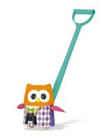 STELLAR 01957 Игрушка-каталка Stellar Сова с ручкой