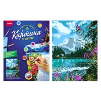 LORI Ркн/ф-211 Набор для творчества LORI раскраска по номерам Алтай 38*28.5 см