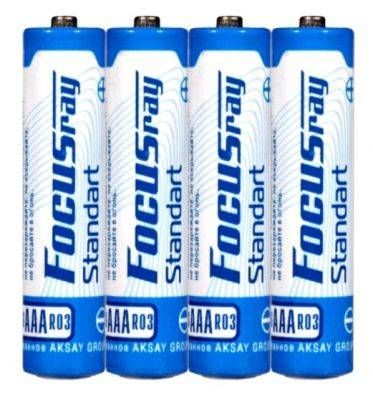 FOCUSRAY 626836/R03 Батарейка R03 STANDARD ААА, 4 штуки