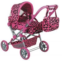 Melobo 8868F Коляска-трансформер для кукол, классическая Buggy Boom Infinia