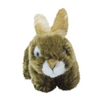 Teddykompaniet 7124 Мягкая игрушка Заяц коричневый, 19 см