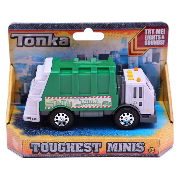 Tonka Minis 51296 Машинка Мусоровоз со светом и звуком