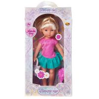 ABtoys (АБтойс) PT-00505/w(1) Кукла ABtoys Времена года (в розовом с зеленой юбкой платье), 30 см