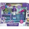 Hasbro B9483 MLP EG Minis Мини-кукла Искорка Научная лаборатория
