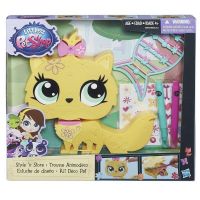 Hasbro B0096 LPS Игровой набор "Укрась свою зверюшку"  Котенок-пенал