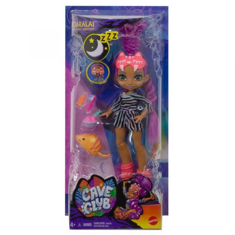 Mattel GTH02 Кукла Mattel Cave Club Пижамная вечеринка Роралай Mattel GTH02 Кукла Mattel Cave Club Пижамная вечеринка Роралай