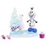 Hasbro E0232 Игровой набор Холодное сердце Маленькое королевство "Зимняя рыбалка Олафа"